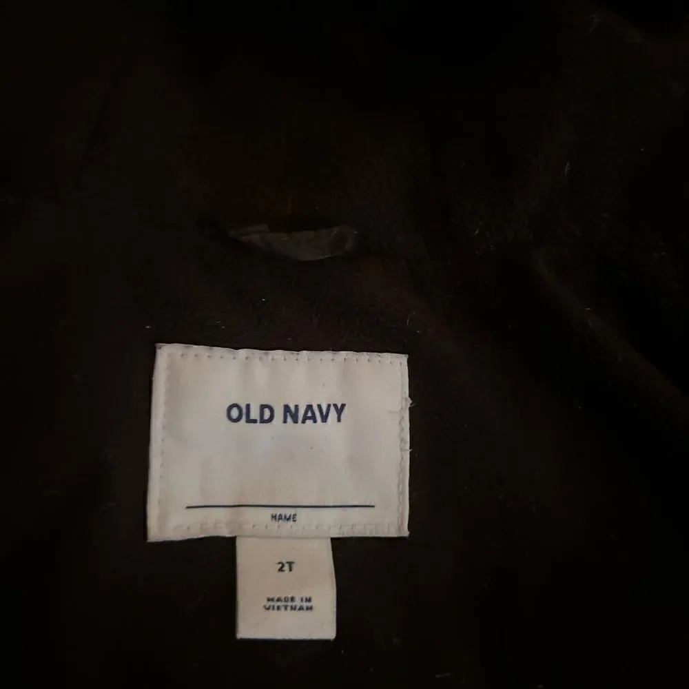 Old Navy Kids Puffer Jacket Black Size 2T